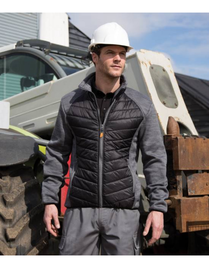 Jachetă de lucru hibrid tricotată „Elevator”